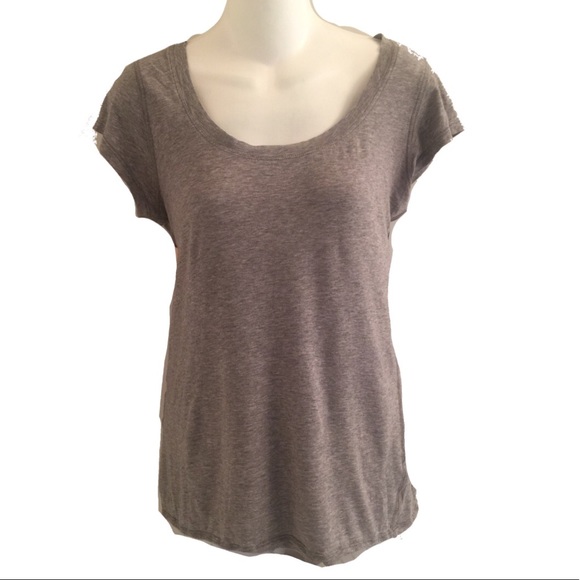 Theory Grey Short sleeve  Tee Shirt - Picture 2 of 8